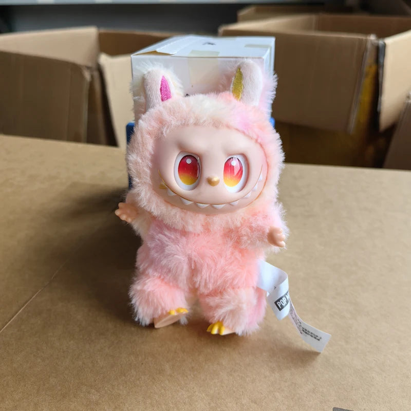 PopMart Labubu Vinyl Plush Pendant – Energy Bu Series V3.0 Blind Box Collectible