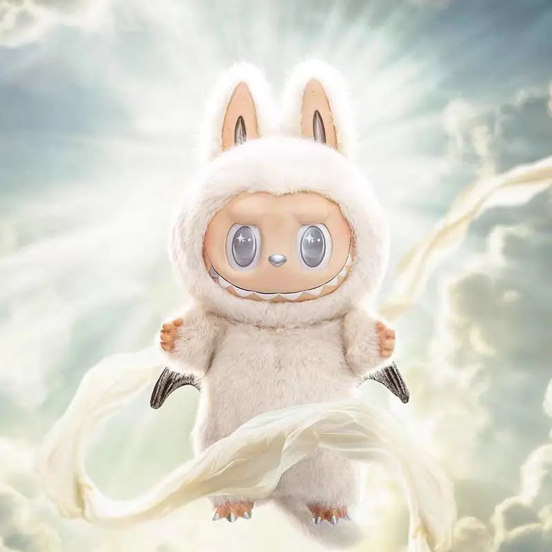 PopMart Labubu Little Angel Zimomo Heartbeat Blind Box Toy Figure