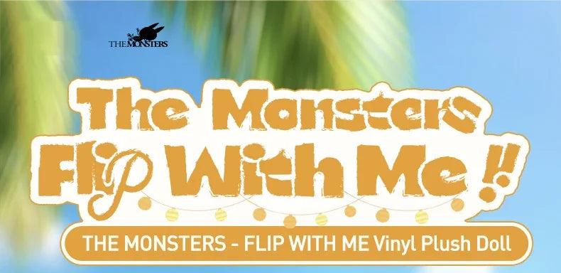 PopMart Labubu The Monsters "Flip With Me" Vinyl Plush Doll – Cute Collectible Art Toy