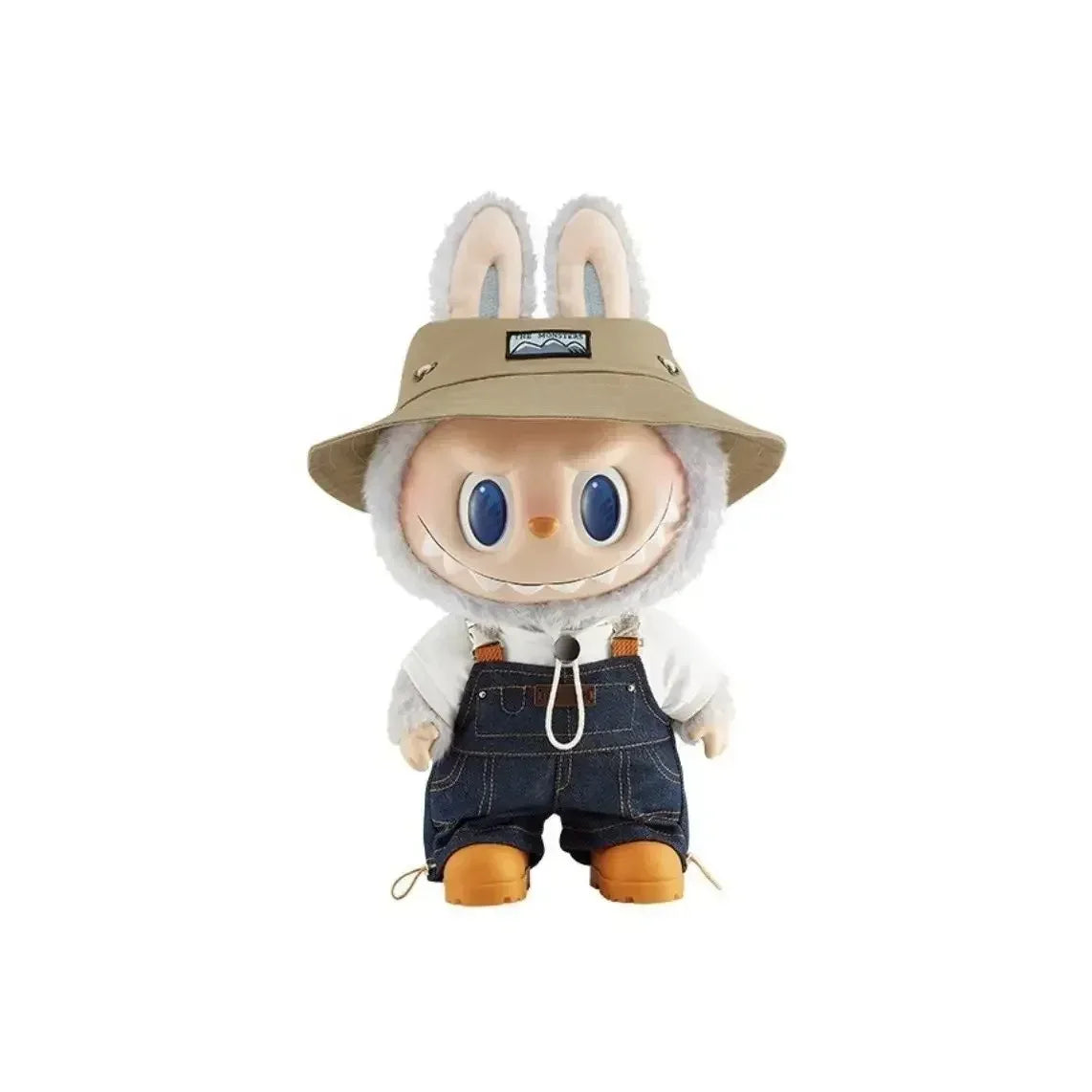 Cute Bunny King Doll Figure – Handmade Vinyl Toy Gift for Collectors and Kids