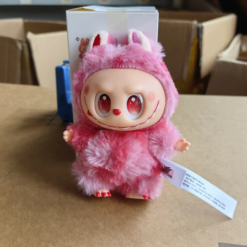 PopMart Labubu Vinyl Plush Pendant – Energy Bu Series V3.0 Blind Box Collectible