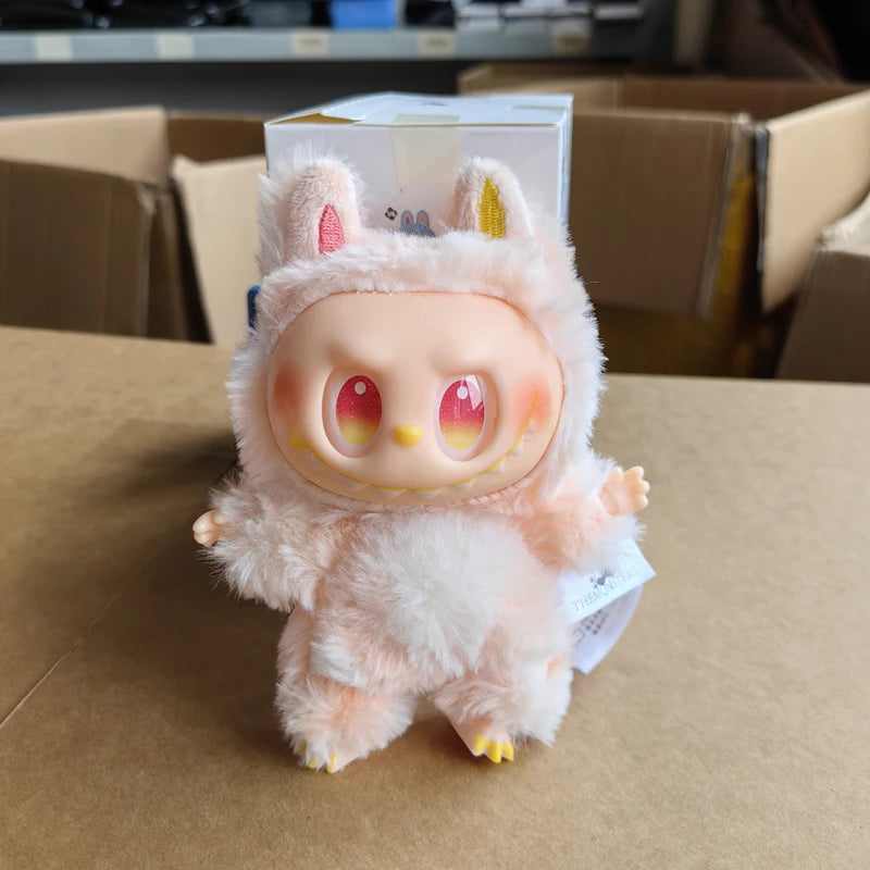 PopMart Labubu Vinyl Plush Pendant – Energy Bu Series V3.0 Blind Box Collectible