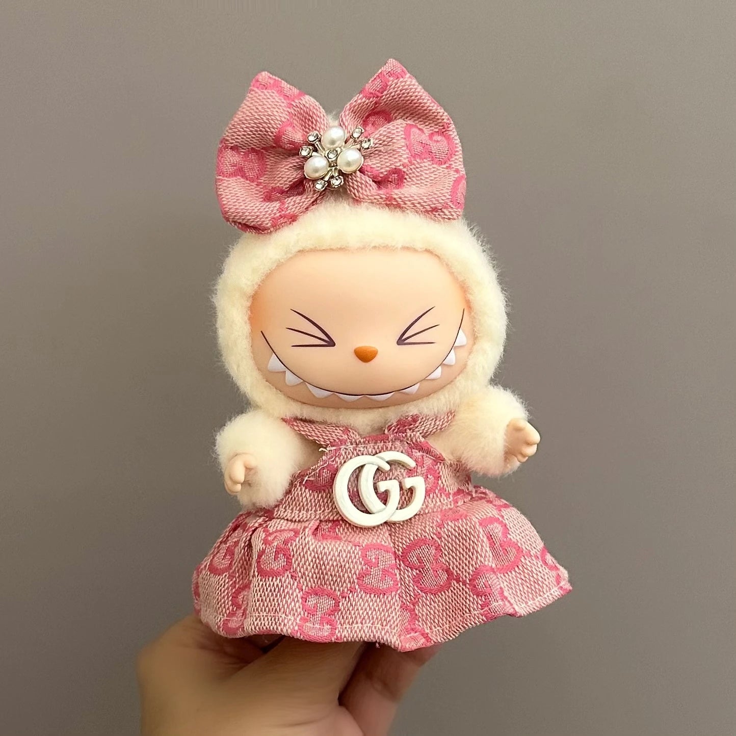 PopMart Labubu Designer Clothes Set – Cute Fashion Accessories for V1 V2 V3 Figures