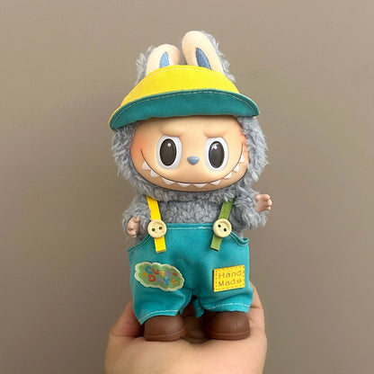 PopMart Labubu Designer Clothes Set – Cute Fashion Accessories for V1 V2 V3 Figures