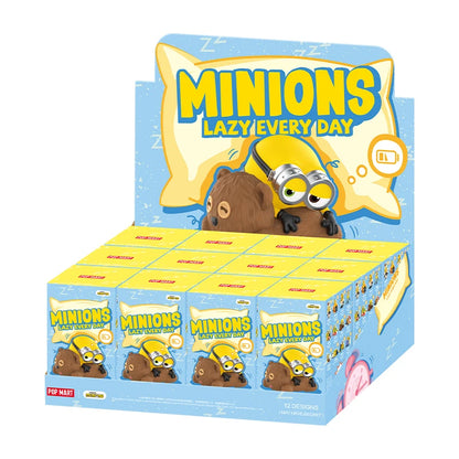 POP MART Minions Lazy Every Day Series Figures 1PC/12PCS Blind Box POPMART