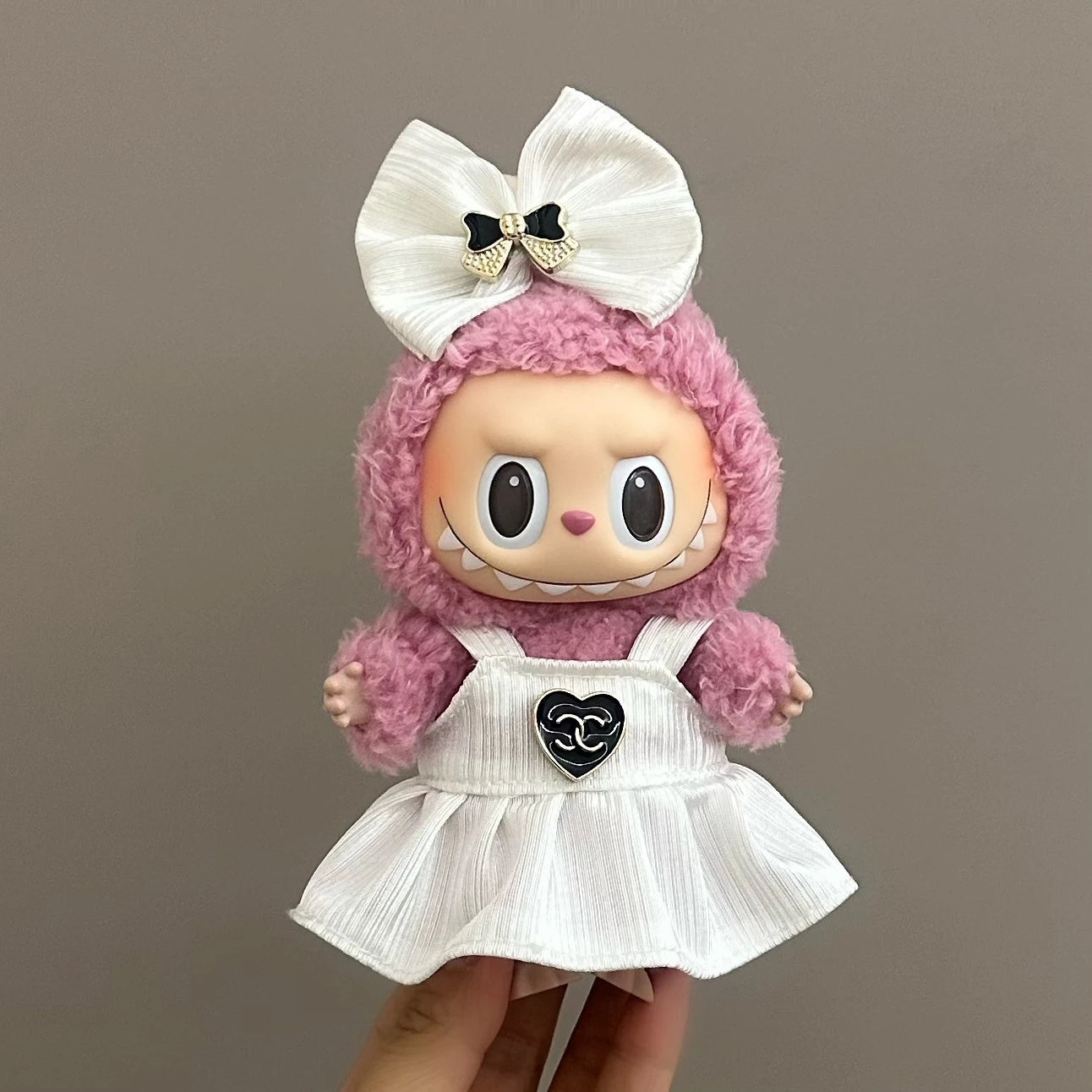 PopMart Labubu Designer Clothes Set – Cute Fashion Accessories for V1 V2 V3 Figures