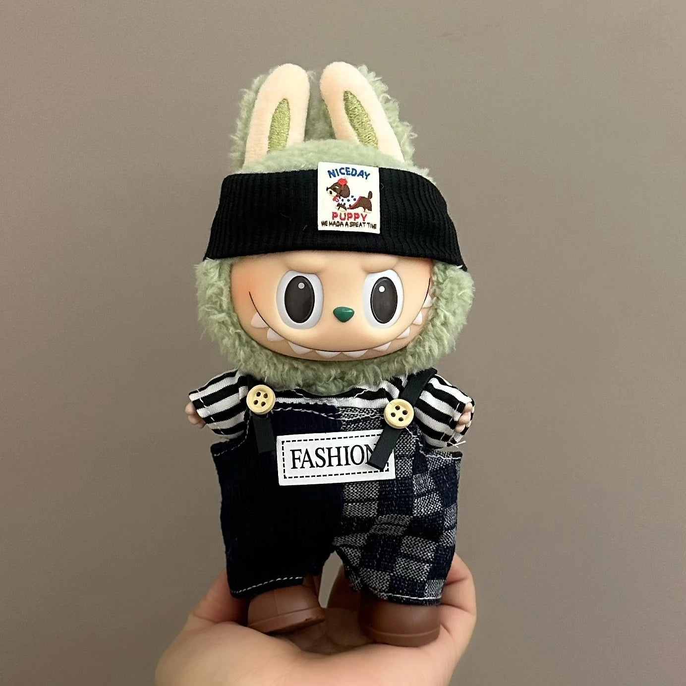 PopMart Labubu Designer Clothes Set – Cute Fashion Accessories for V1 V2 V3 Figures