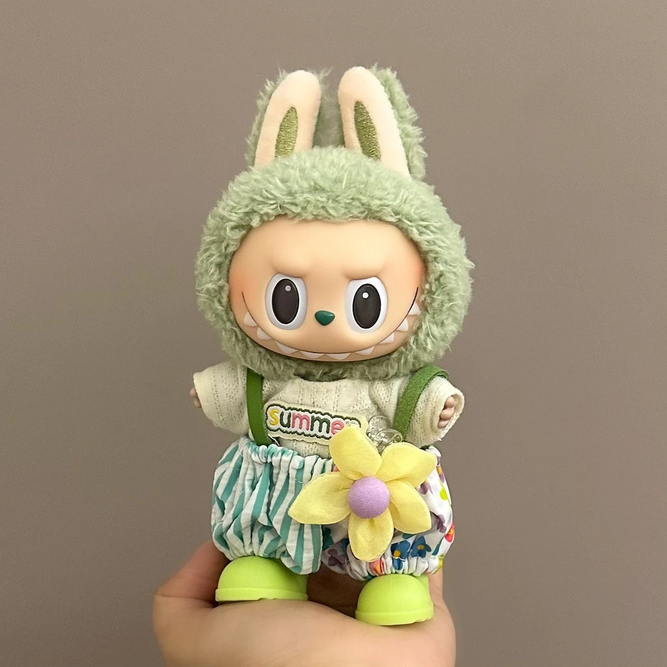 PopMart Labubu Designer Clothes Set – Cute Fashion Accessories for V1 V2 V3 Figures
