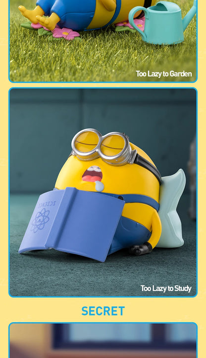 POP MART Minions Lazy Every Day Series Figures 1PC/12PCS Blind Box POPMART