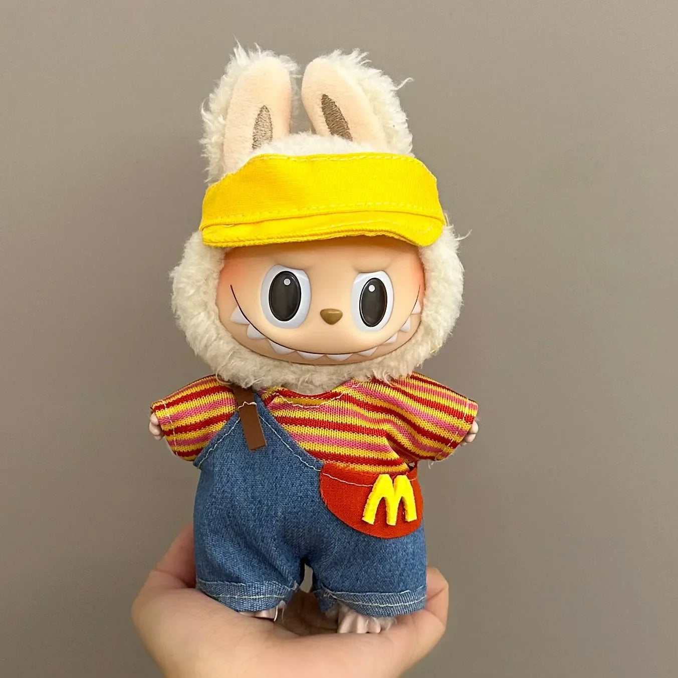 PopMart Labubu Designer Clothes Set – Cute Fashion Accessories for V1 V2 V3 Figures