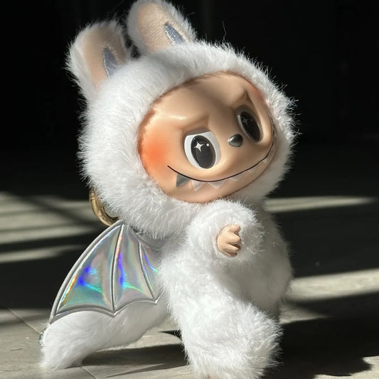 PopMart Labubu Little Angel Zimomo Heartbeat Blind Box Toy Figure
