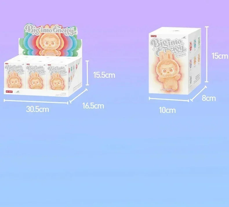 PopMart Labubu Kawaii Monster Series Blind Box Toy Figure Keychain