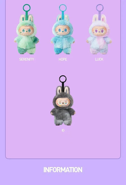 PopMart Labubu Kawaii Monster Series Blind Box Toy Figure Keychain