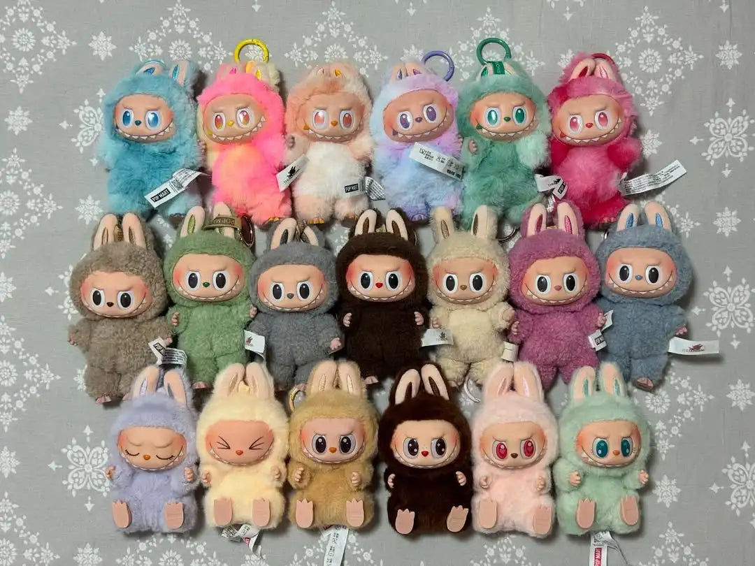 PopMart Labubu Kawaii Monster Series Blind Box Toy Figure Keychain