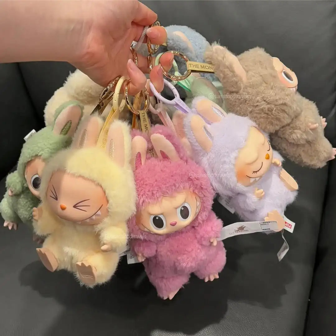 PopMart Labubu Kawaii Monster Series Blind Box Toy Figure Keychain