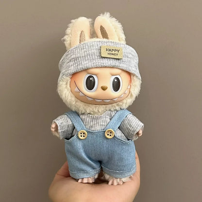 PopMart Labubu Designer Clothes Set – Cute Fashion Accessories for V1 V2 V3 Figures