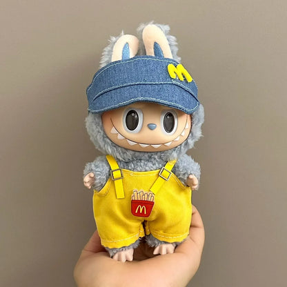 PopMart Labubu Designer Clothes Set – Cute Fashion Accessories for V1 V2 V3 Figures